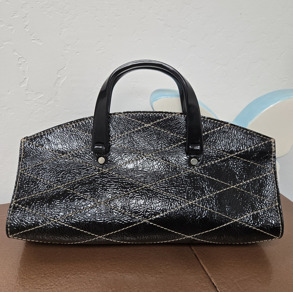 Vintage Made in the USA Black Vin Baker bag - Picture 2 of 9